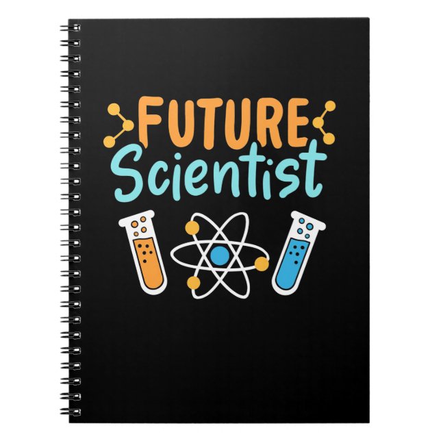 Cuaderno Regalo científico | Científico futuro (Frente)