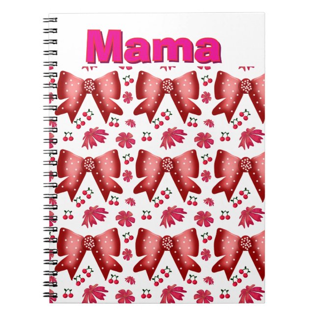 Cuaderno Regalo Coquette Lindo Personalizado (Frente)