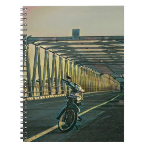 Cuaderno Regalo de amante de la motocicleta