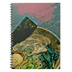 Cuaderno Regalo de amante de los fideos