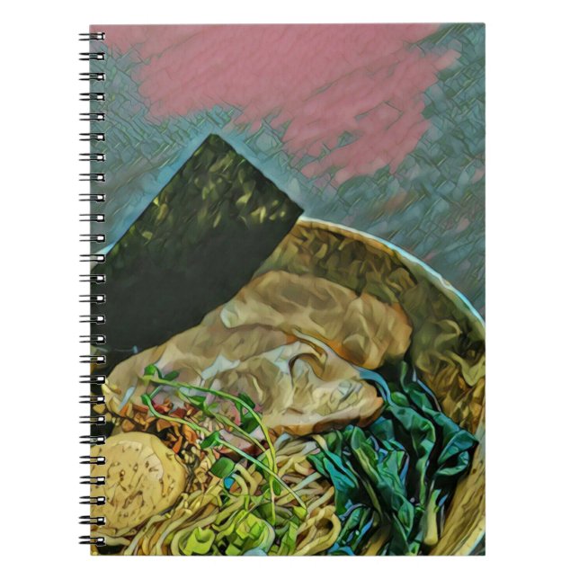 Cuaderno Regalo de amante de los fideos (Frente)