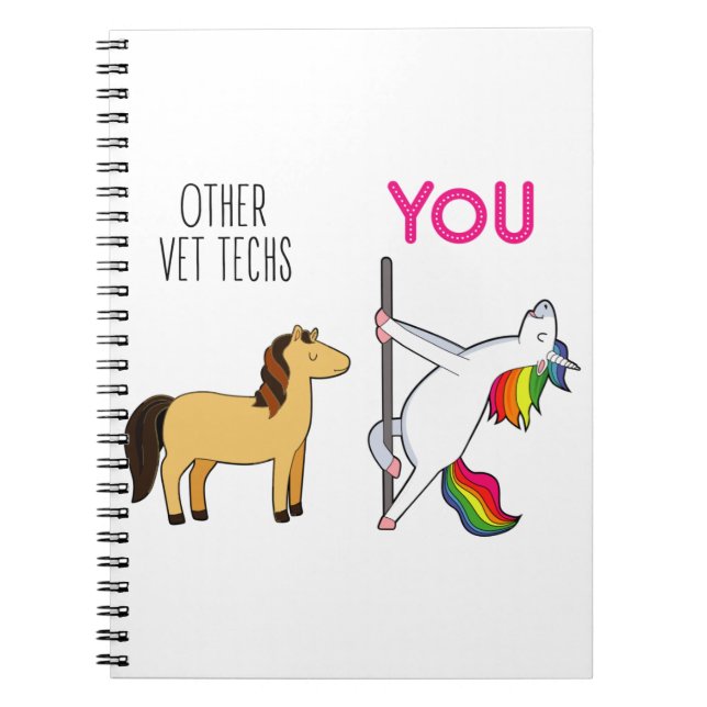 Cuaderno Regalo de Apreciación de Vet Tech (Frente)