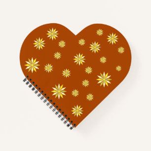 CUADERNO REGALO DE ARTE DE FLORES CREATIVO