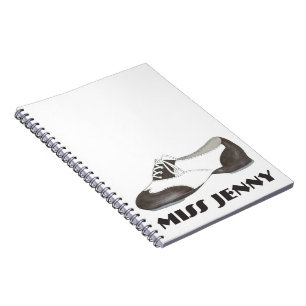 Cuaderno Regalo de bailarina de zapatos del profesor de bai