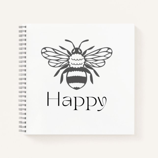 Cuaderno Regalo de bienestar con afirmación positiva de abe (Anverso)