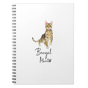Cuaderno Regalo de Chica Kitten, madre bangladesí, madre de