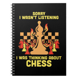 Cuaderno Regalo de cita divertida de ajedrez para jugadores