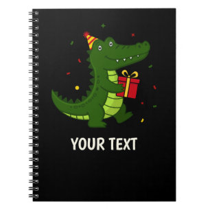 Cuaderno Regalo de Cocodrilo Adorable