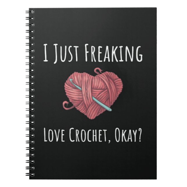 Cuaderno Regalo De Crochet Para Hombres Crocheter Needlewor (Frente)