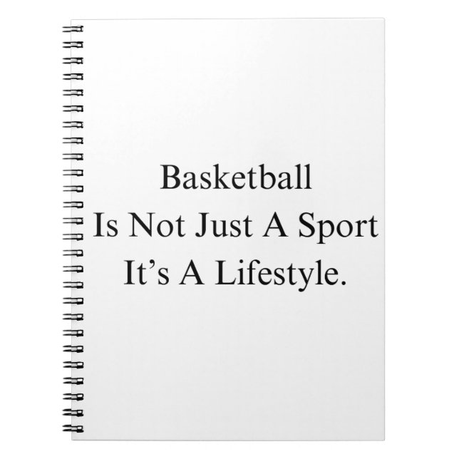 Cuaderno Regalo De Cumpleaños De Baloncesto Para Equipo Con (Frente)