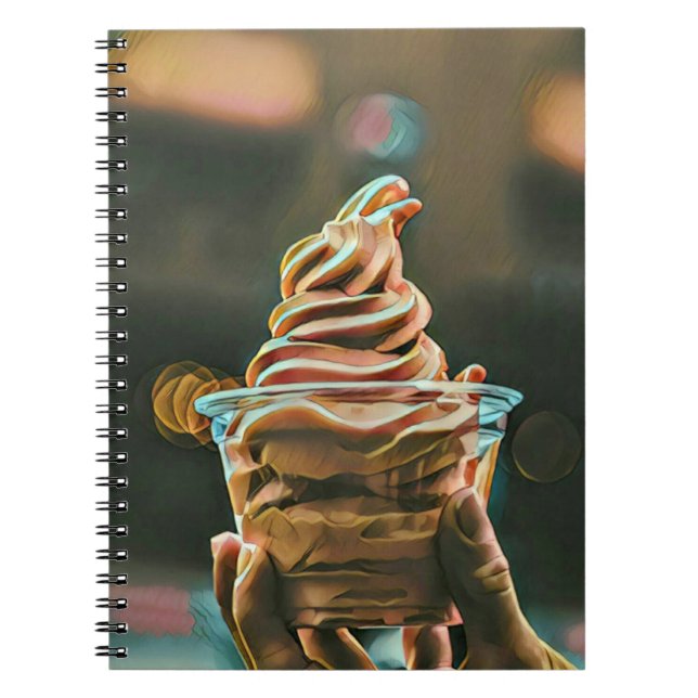 Cuaderno Regalo de cumpleaños de helado (Frente)