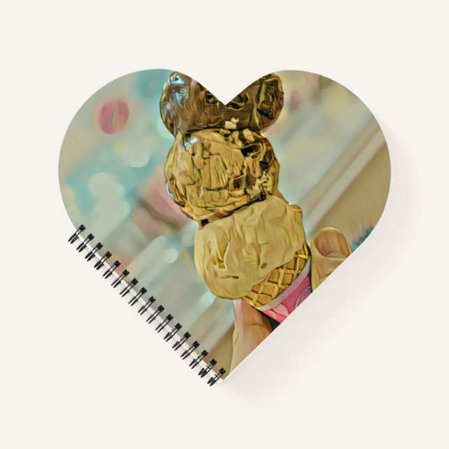 Cuaderno Regalo de cumpleaños de helados (Anverso)