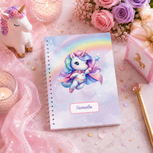 Cuaderno Regalo de cumpleaños de niña día mágico unicornio