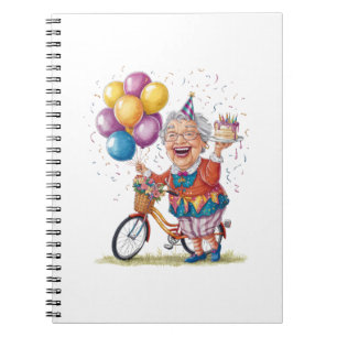 Cuaderno Regalo de cumpleaños divertido para abuela montand