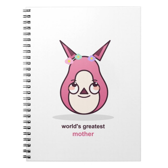Cuaderno Regalo de Cumpleaños para Mamá Adorable (Frente)