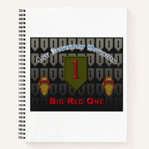 Cuaderno Regalo de diseño único de la 1ª División de Infant