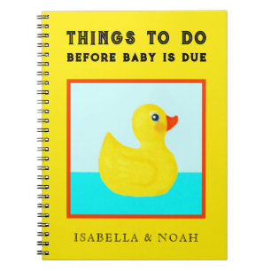 Cuaderno Regalo de embarazo personalizado