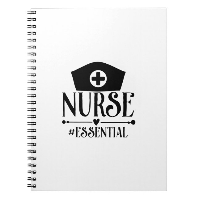 Cuaderno Regalo de enfermera Enfermera esencial (Frente)