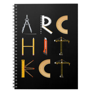 Cuaderno Regalo de estudiantes de Novedad de arquitectos de