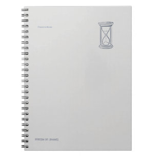 Cuaderno Regalo de estudio enfocado para estudiantes noctur