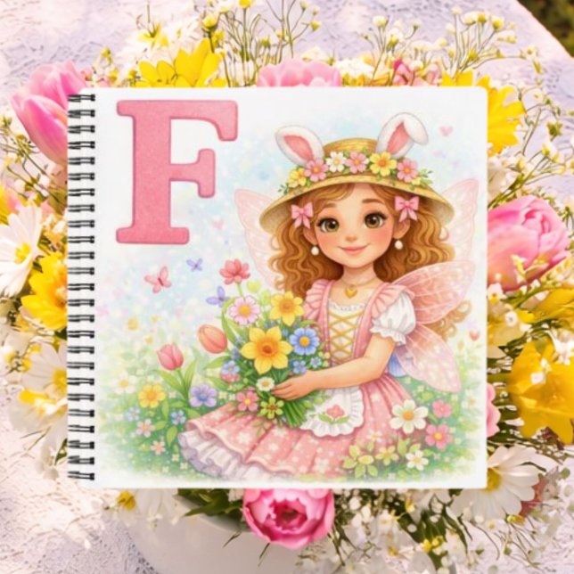 Cuaderno Regalo de Flor F Personalizado para Chicas (Subido por el creador)