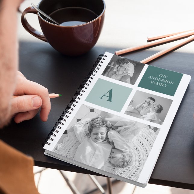 Cuaderno Regalo de foto de conjunto de nombres familiares p (Subido por el creador)