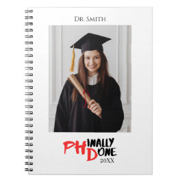 Cuaderno Regalo de foto personalizado divertido para gradua