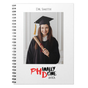 Cuaderno Regalo de foto personalizado divertido para gradua