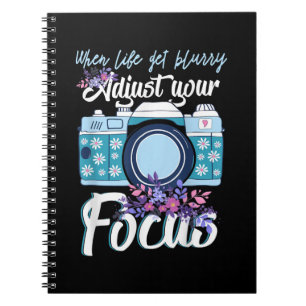Cuaderno Regalo de fotógrafo - Fotografía de cámara