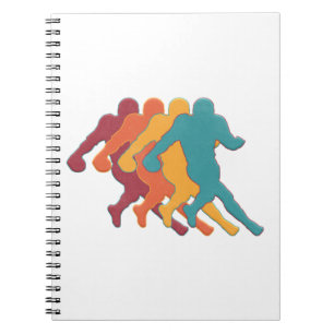Cuaderno Regalo de fútbol americano para los amantes del fú