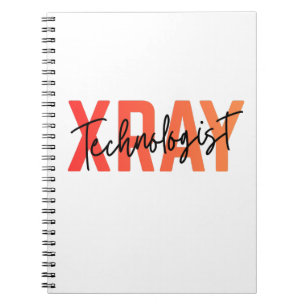 Cuaderno Regalo de Graduación para Técnico de Rayos X