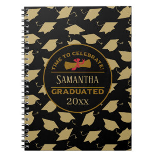 Cuaderno Regalo de graduación personalizado Hora De Celeb