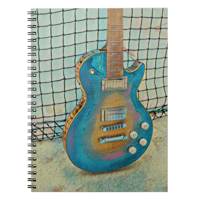 Cuaderno Regalo de guitarra acústica (Frente)