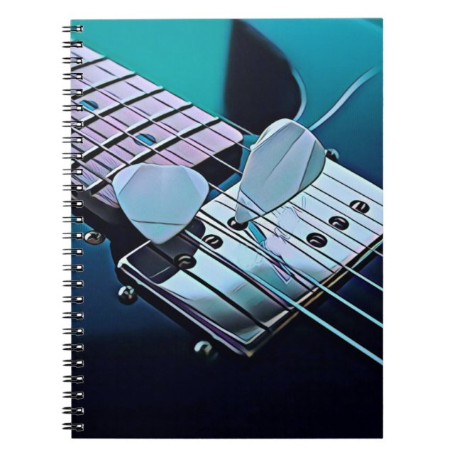 Cuaderno Regalo de guitarrista de Guay (Frente)