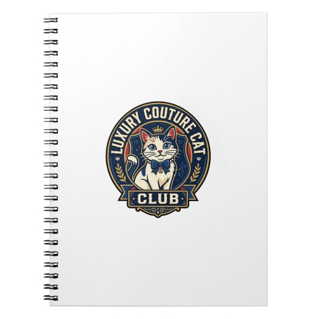 Cuaderno Regalo de idea de lujo para mamá gata de alta cost (Frente)