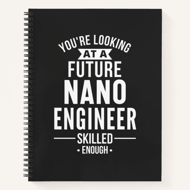 Cuaderno Regalo de ingeniero de NANO (Anverso)