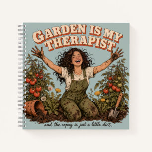 Cuaderno Regalo de jardín vintage para jardinero
