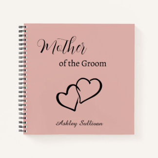 Cuaderno Regalo de la madre del Boda del portátil Groom