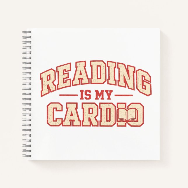 Cuaderno Regalo de lectura sarcástico para lectores hombres (Anverso)