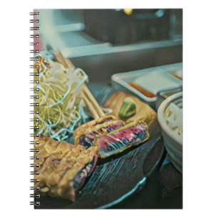 Cuaderno Regalo de los amantes del sushi en Japón
