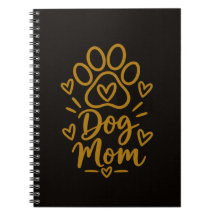 Regalo de mamá de perro con huella de pata linda p