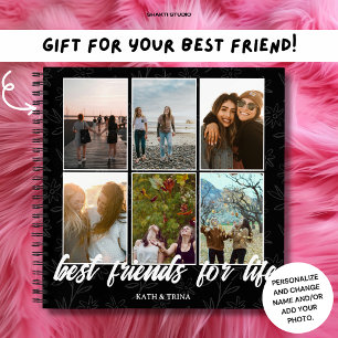 Cuaderno Regalo de Mejor Amiga para cumpleaños de BFF Navid