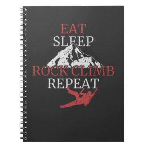 Cuaderno Regalo de montañismo en escalada