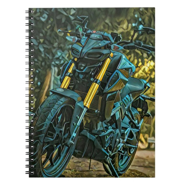 Cuaderno Regalo de motocicleta (Frente)