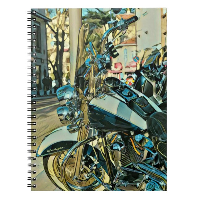 Cuaderno Regalo de motocicleta (Frente)