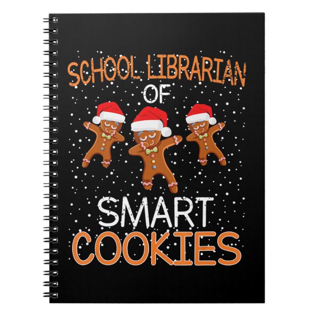 Cuaderno Regalo de Navidad de Galletas de Mart para Bibliot (Frente)