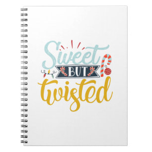 Cuaderno Regalo de Navidad   Dulce Pero Twisted