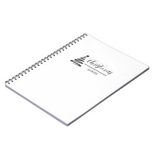 Cuaderno Regalo de Navidad Personalizado Camiseta Moderna P