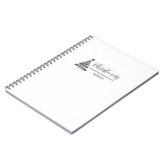 Cuaderno Regalo de Navidad Personalizado Camiseta Moderna P