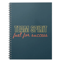 Cuaderno Regalo de negocios de Team Spirit Motivational Com